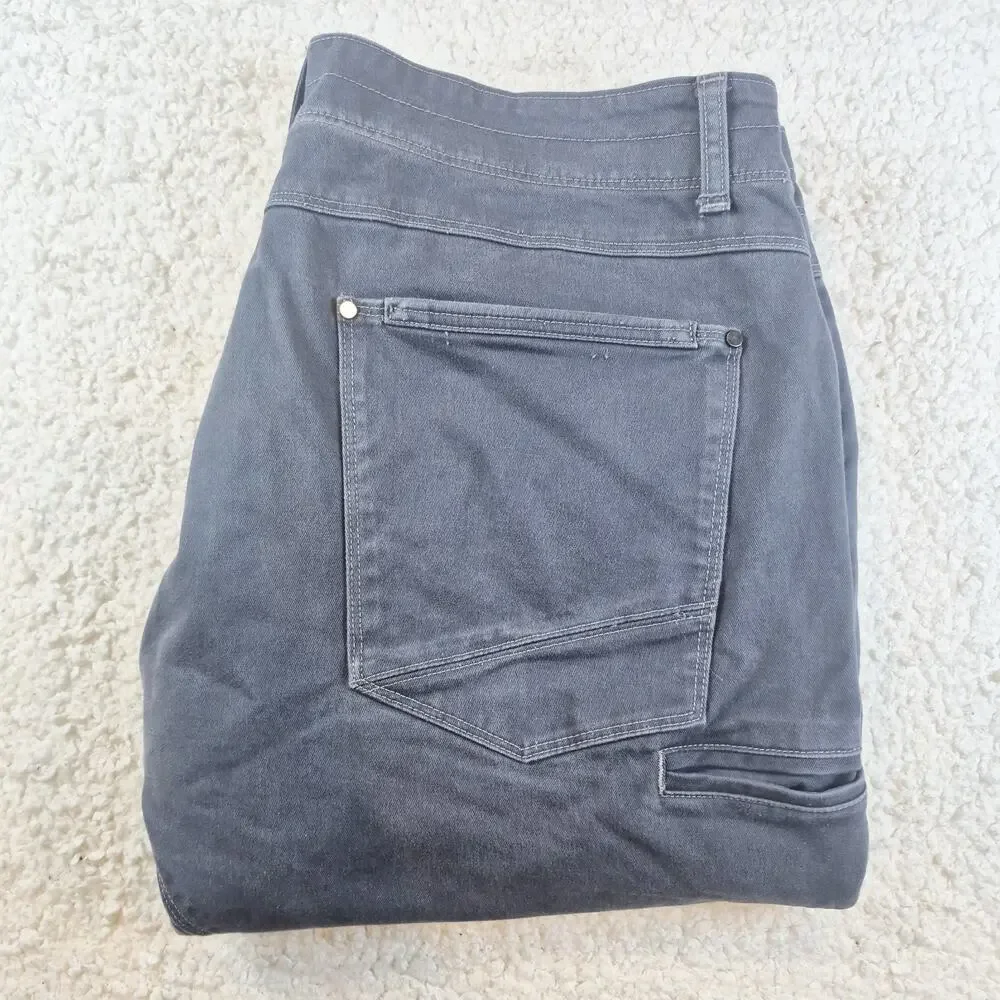 Propper Lithos Tactical Pants Men's 38x32 Gray Stretch Articulated Knees Utility